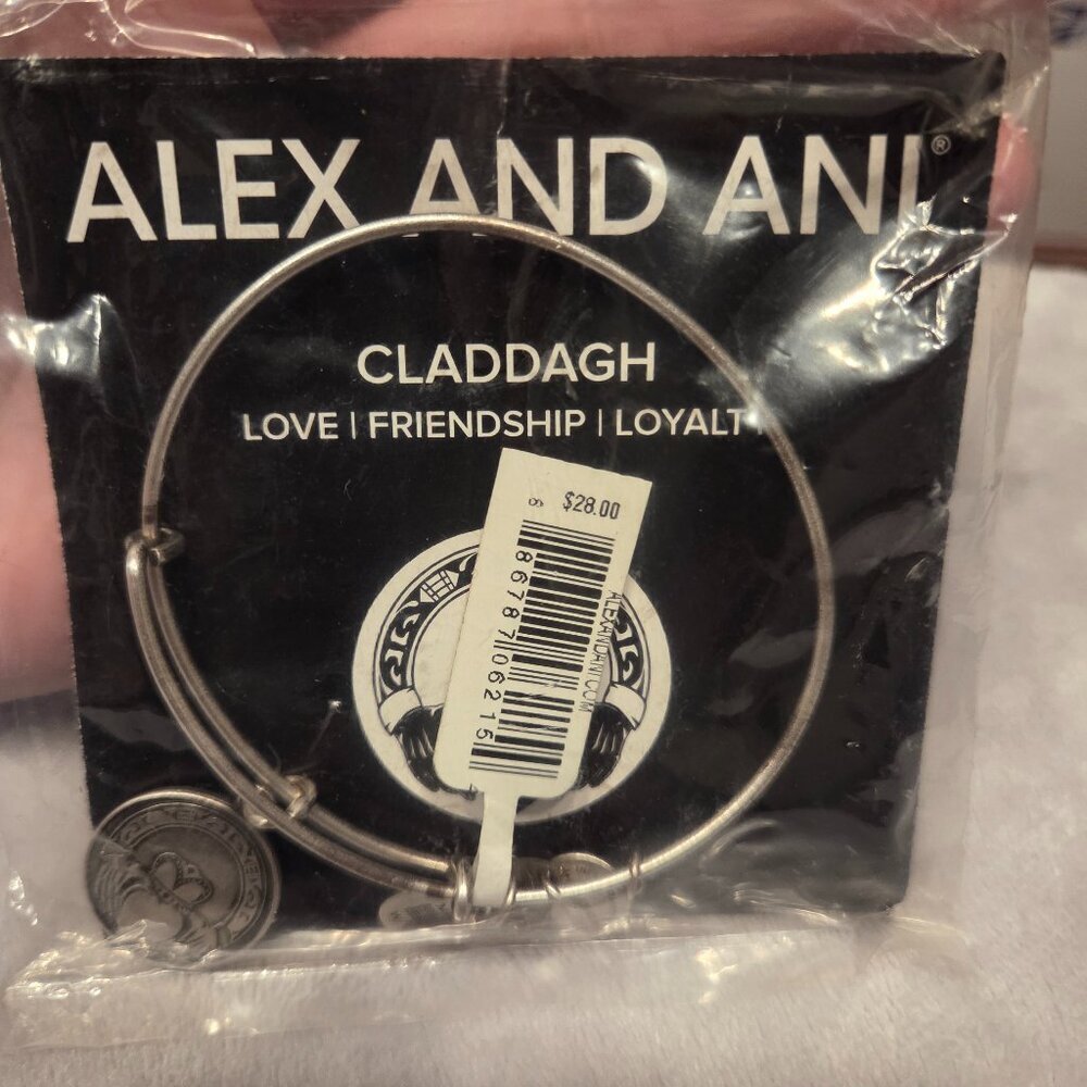 Alex and Ani Claddagh bracelet